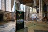 Installation View: Phoebe Boswell, Living Waters, 2025, Salisbury Cathedral, UK